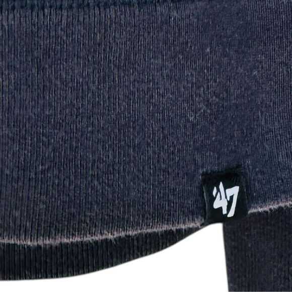 47 Brand Michigan Wolverines Navy Blue 1/2 Zip Pullover Sweatshirt. Medium. - Picture 5 of 11